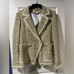 Veronica Beard Tweed Blazer Size 14